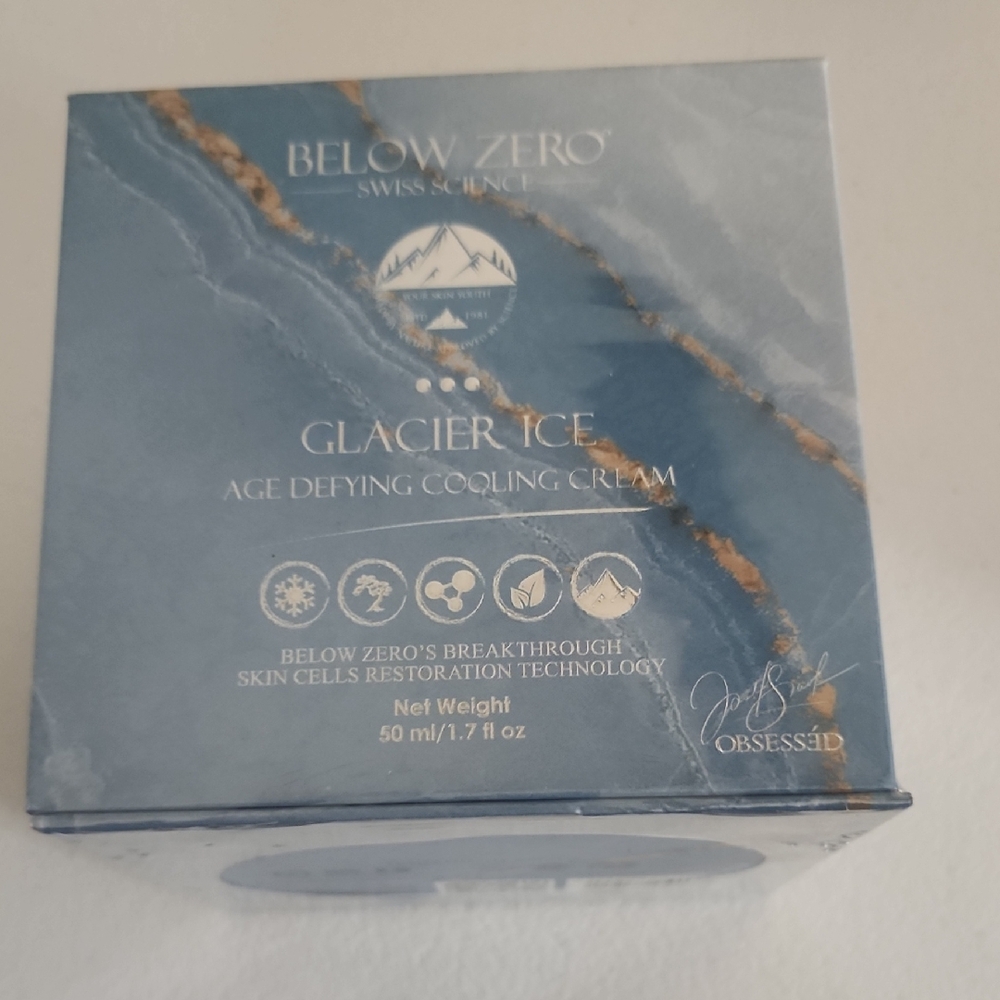 Glacier Ice Cooling Cream by Below Zero Swiss Science Age Defying Cooling Cream